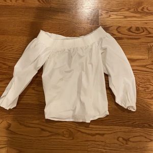 Off the shoulder shirt